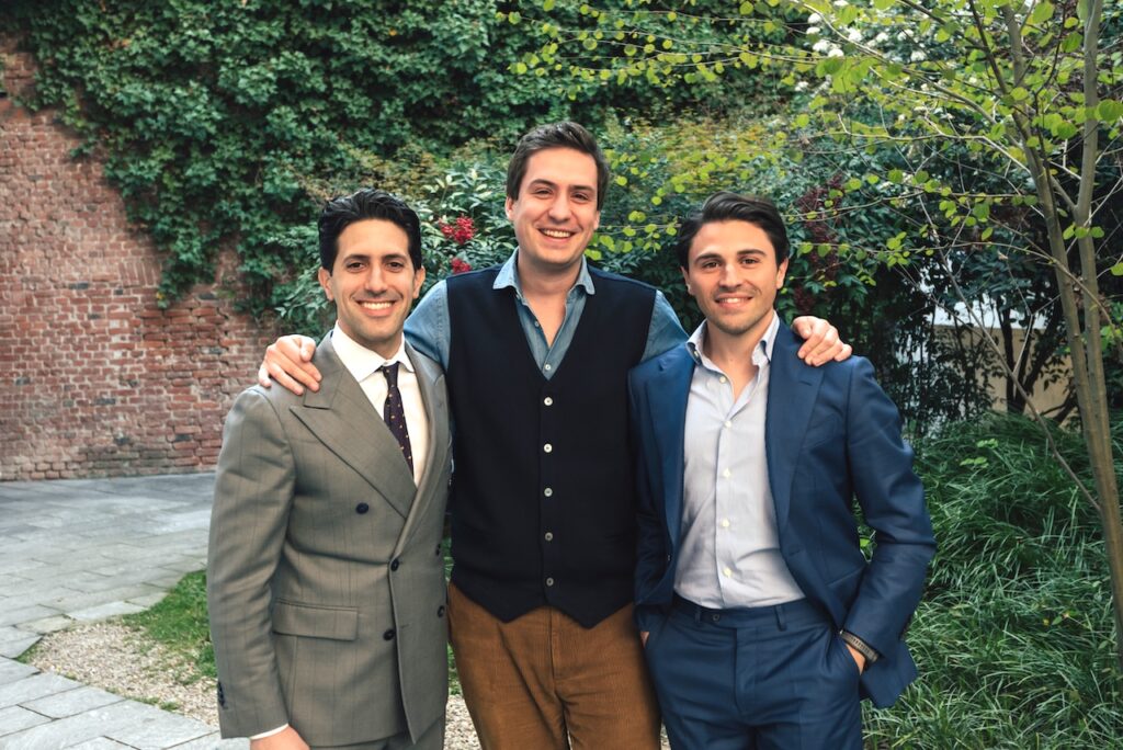 i tre soci di casavo a seguito acquisizione di casando