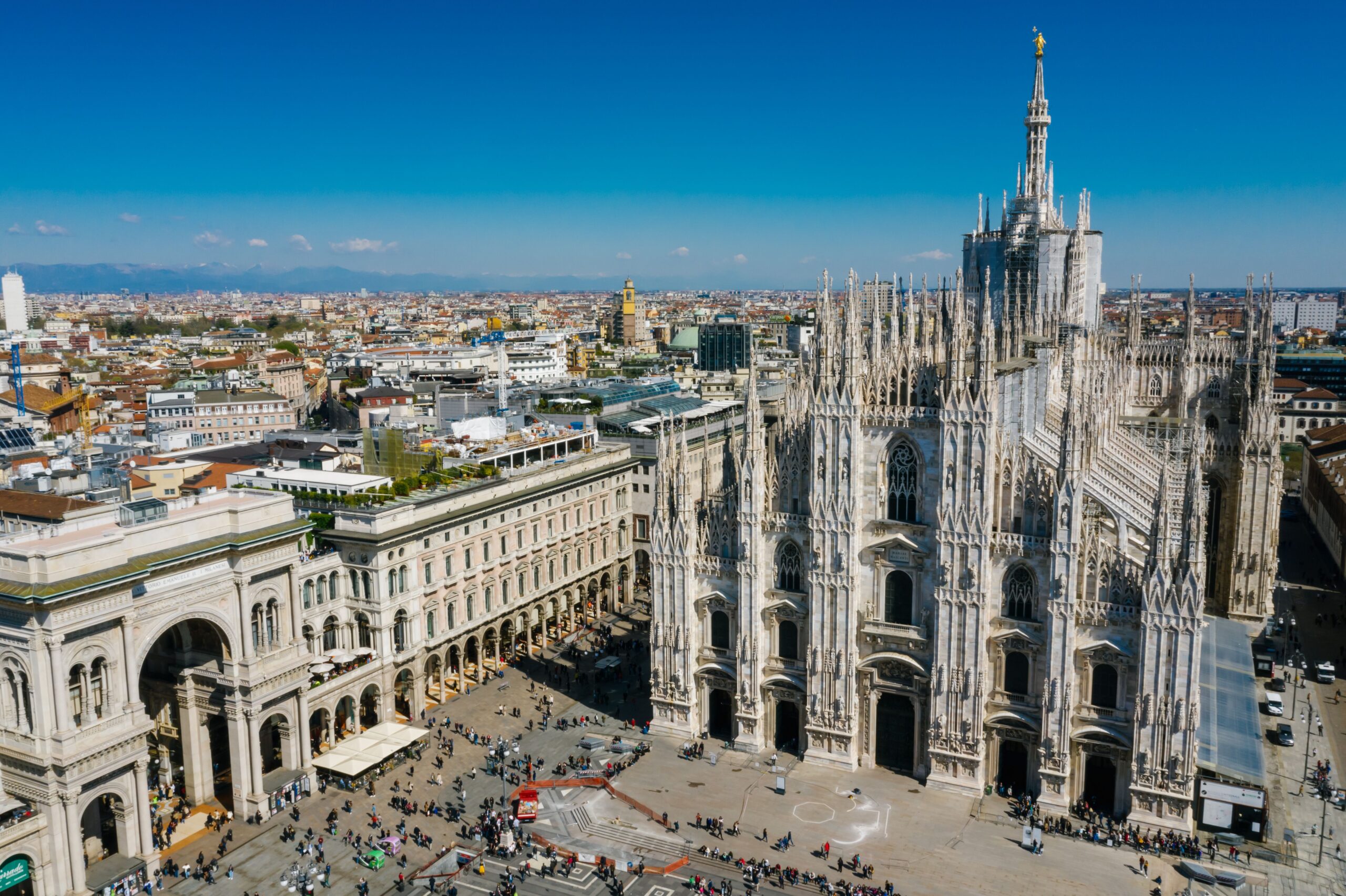 milano vista dal duomo